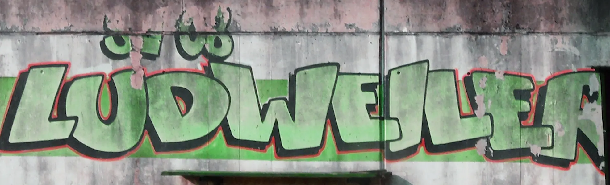SV 08 Ludweiler Wandgraffiti
